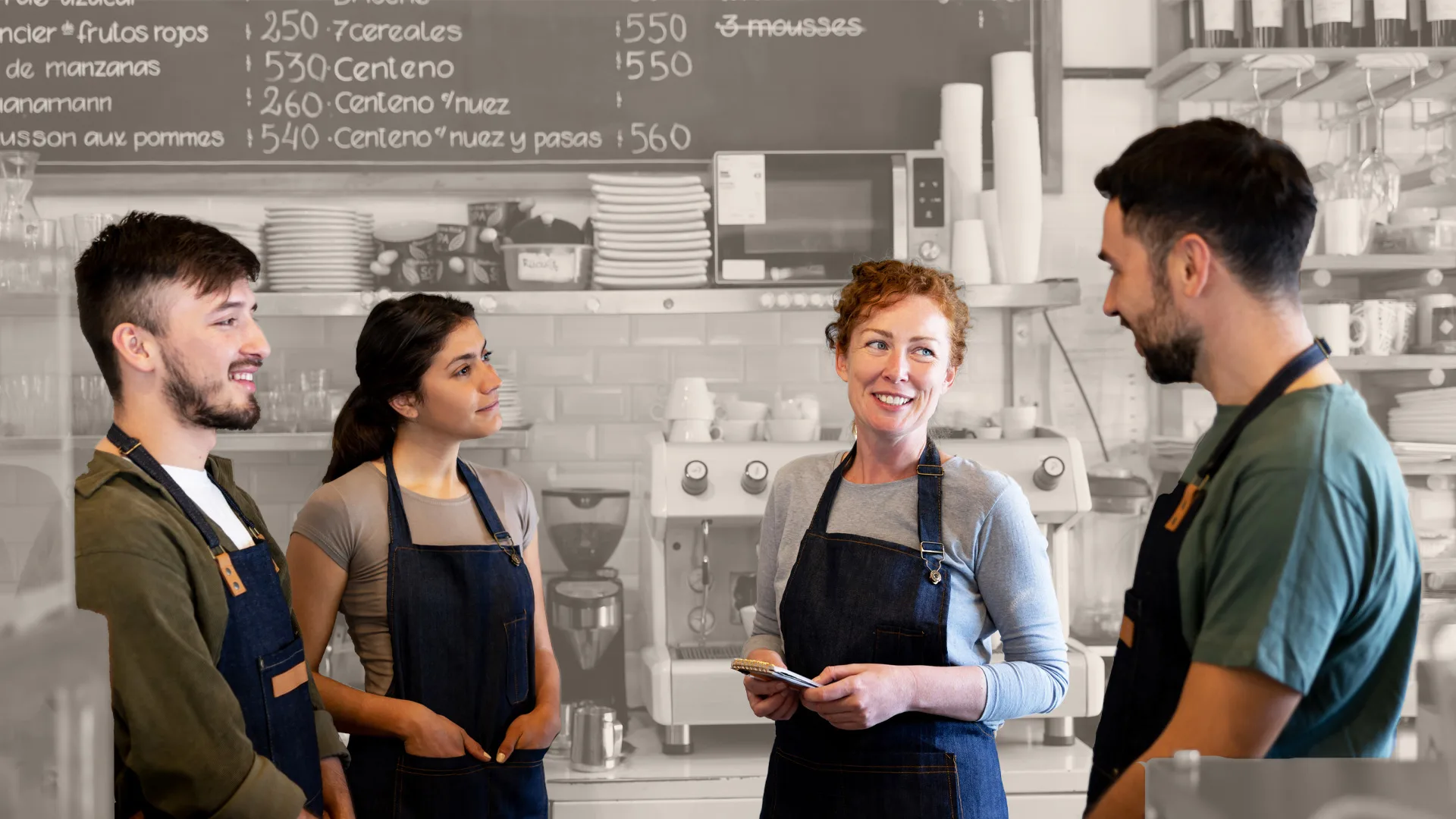 Image Small business owner standing inside a local retail shop