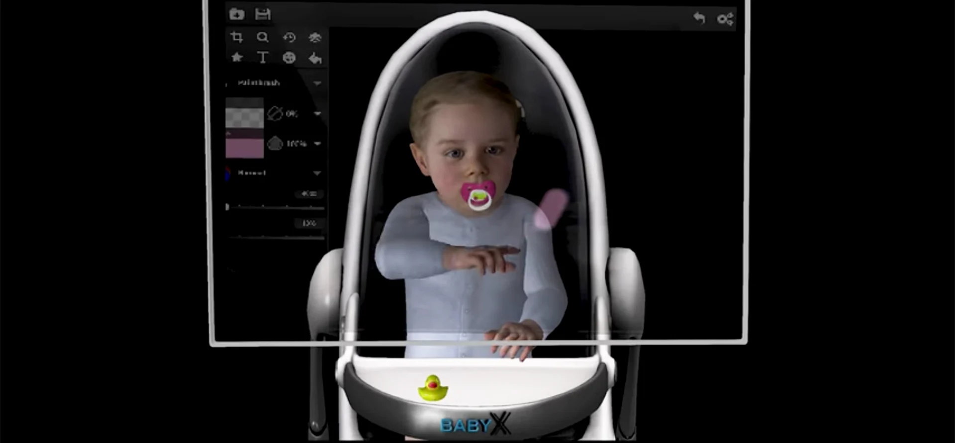 This Creepy Baby AI Character Can Talk, Read, and Emulate Emotions