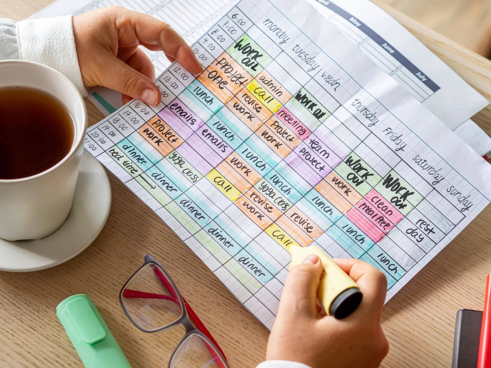 Use an Ideal Week Plan to Make Your Actual Week More Productive, Says a ...