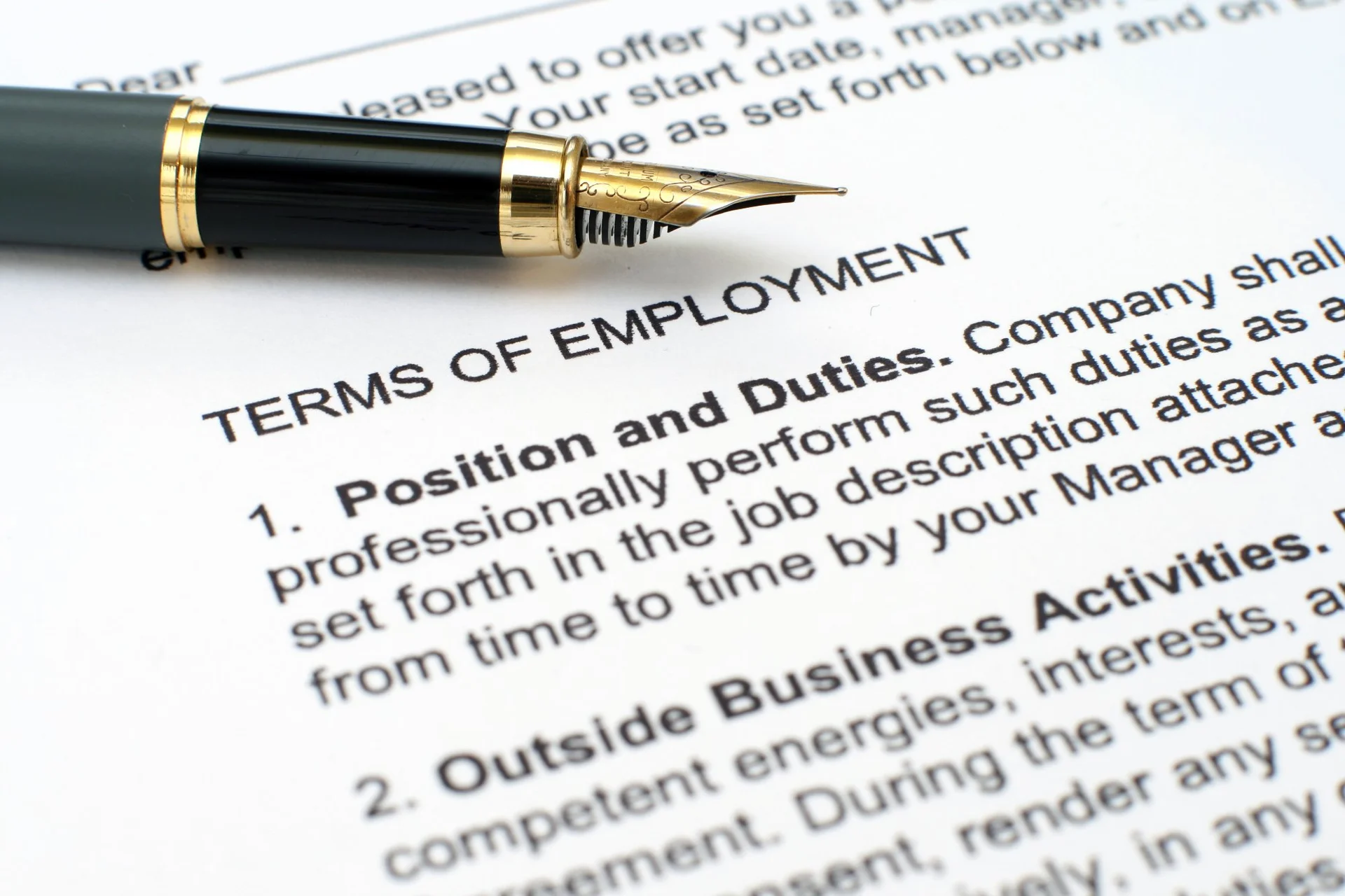 Job Contract Query 5 Things You Need in Every Employment Contract