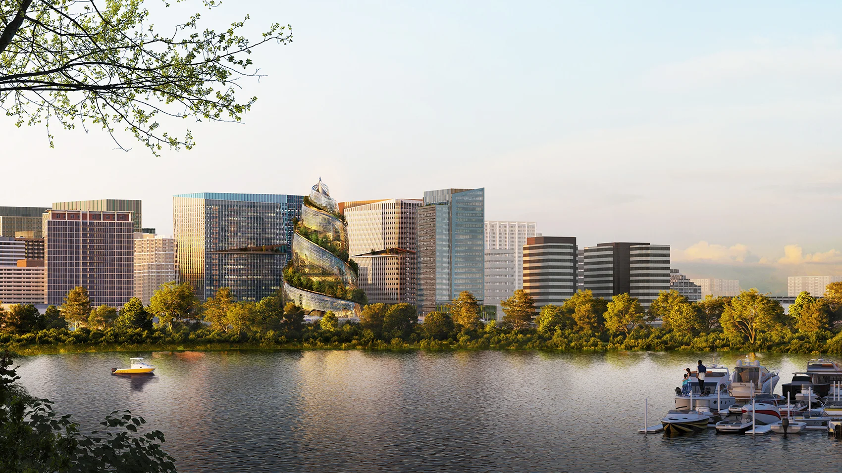 Fewer Desks, More Green: What Amazon's HQ2 Says About the Future of ...