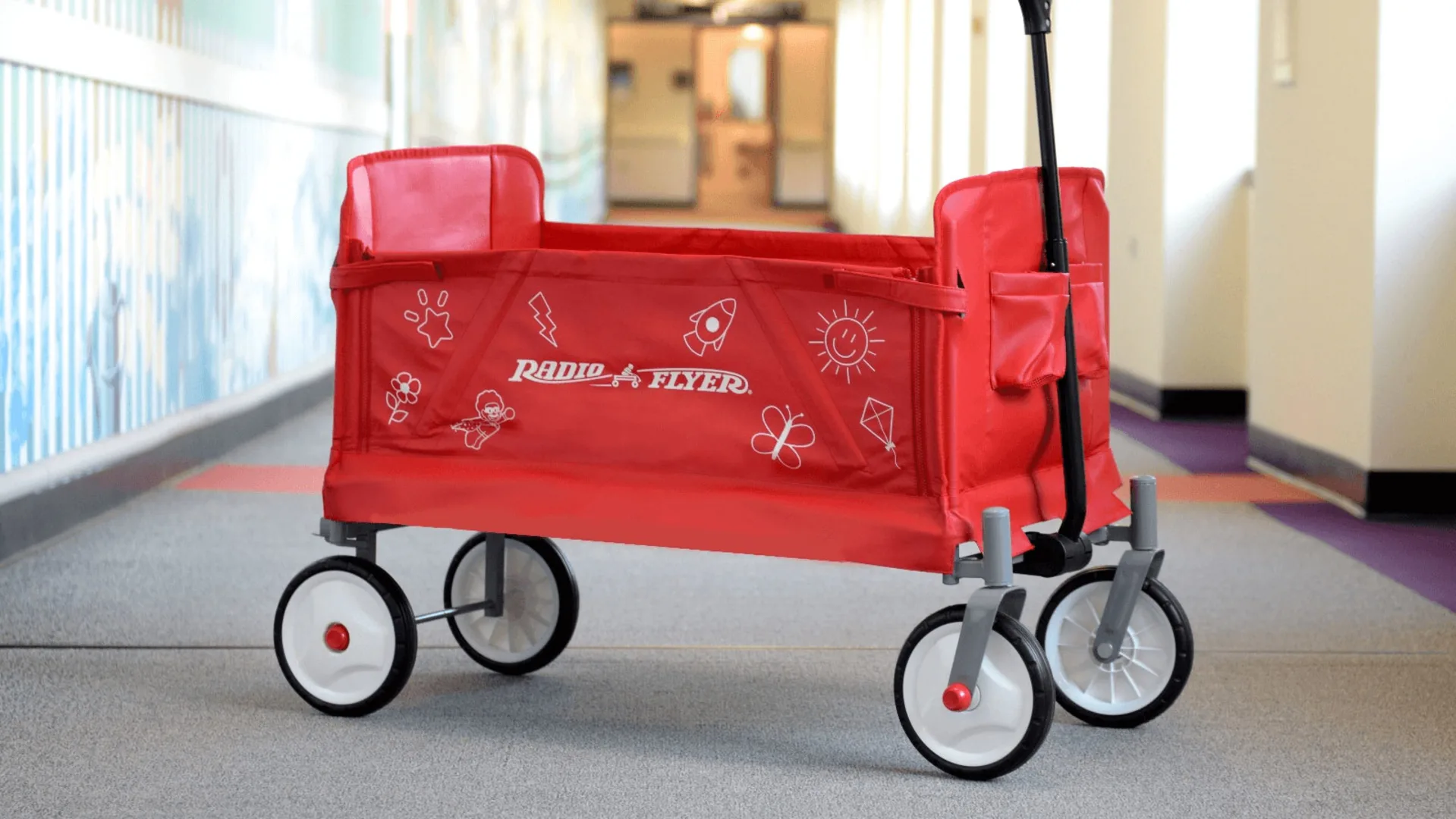 How Radio Flyer Redesigned Its Iconic Wagons for an Unlikely Setting Hospitals