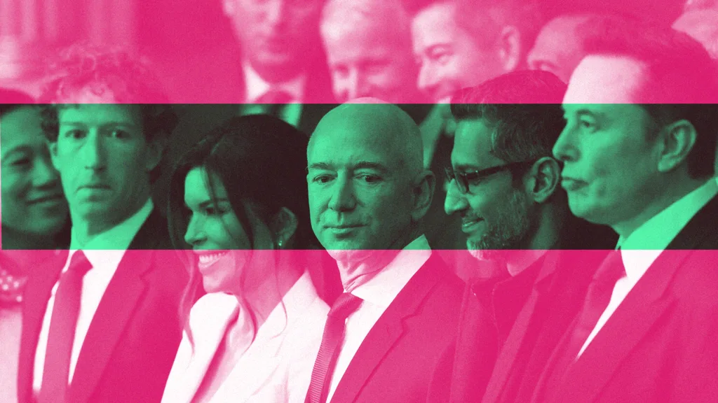 Here’s How These Billionaire Leaders and Their Tech Companies Are Doing During Trump 2.0