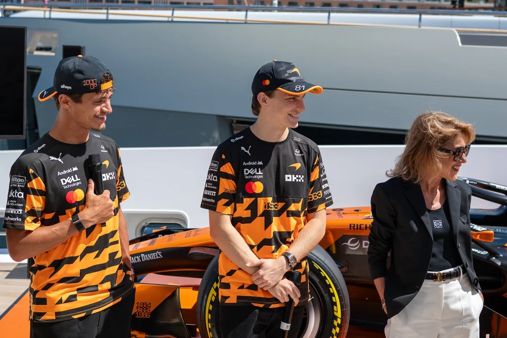 Lego Designed a Pair of 793-Piece Helmets for McLaren's 1,000th