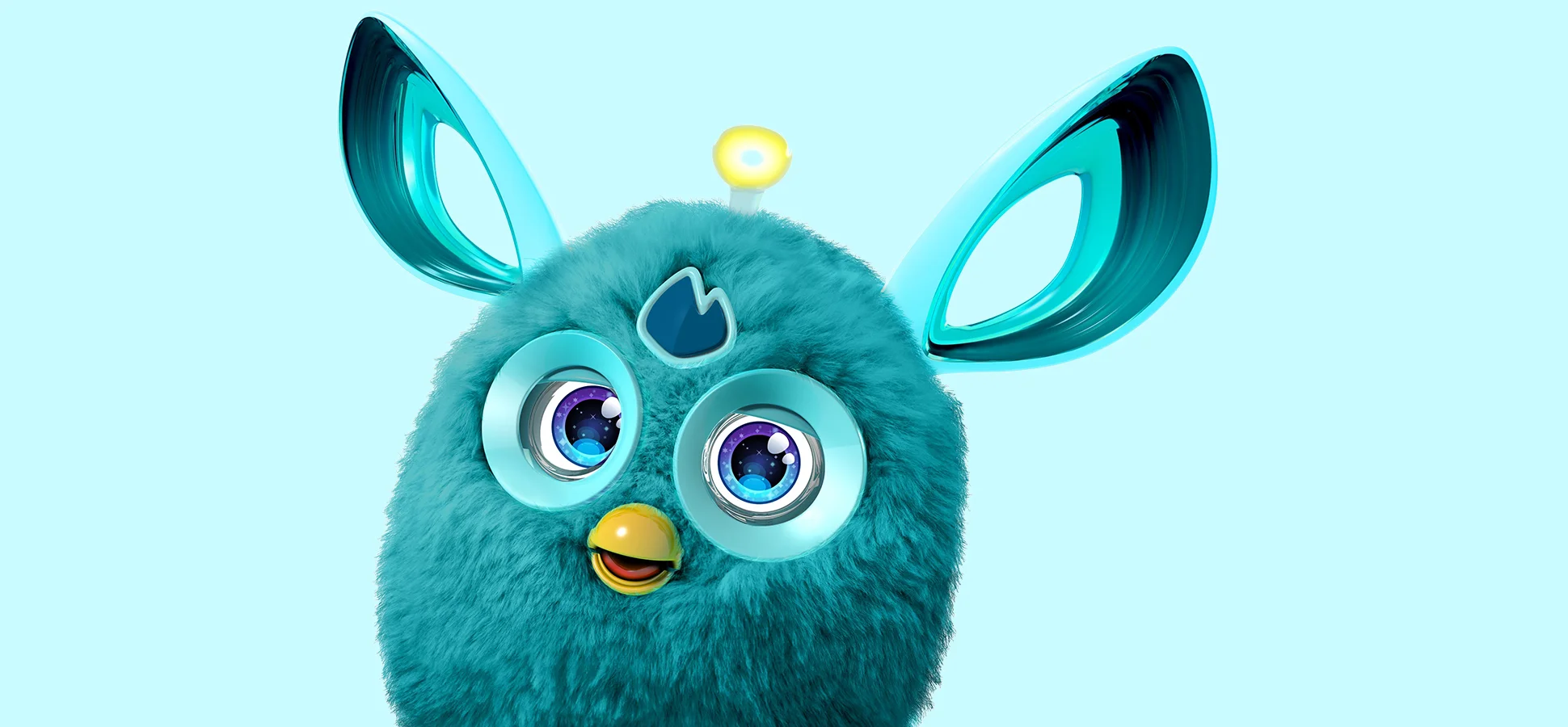 cute blue furby connect
