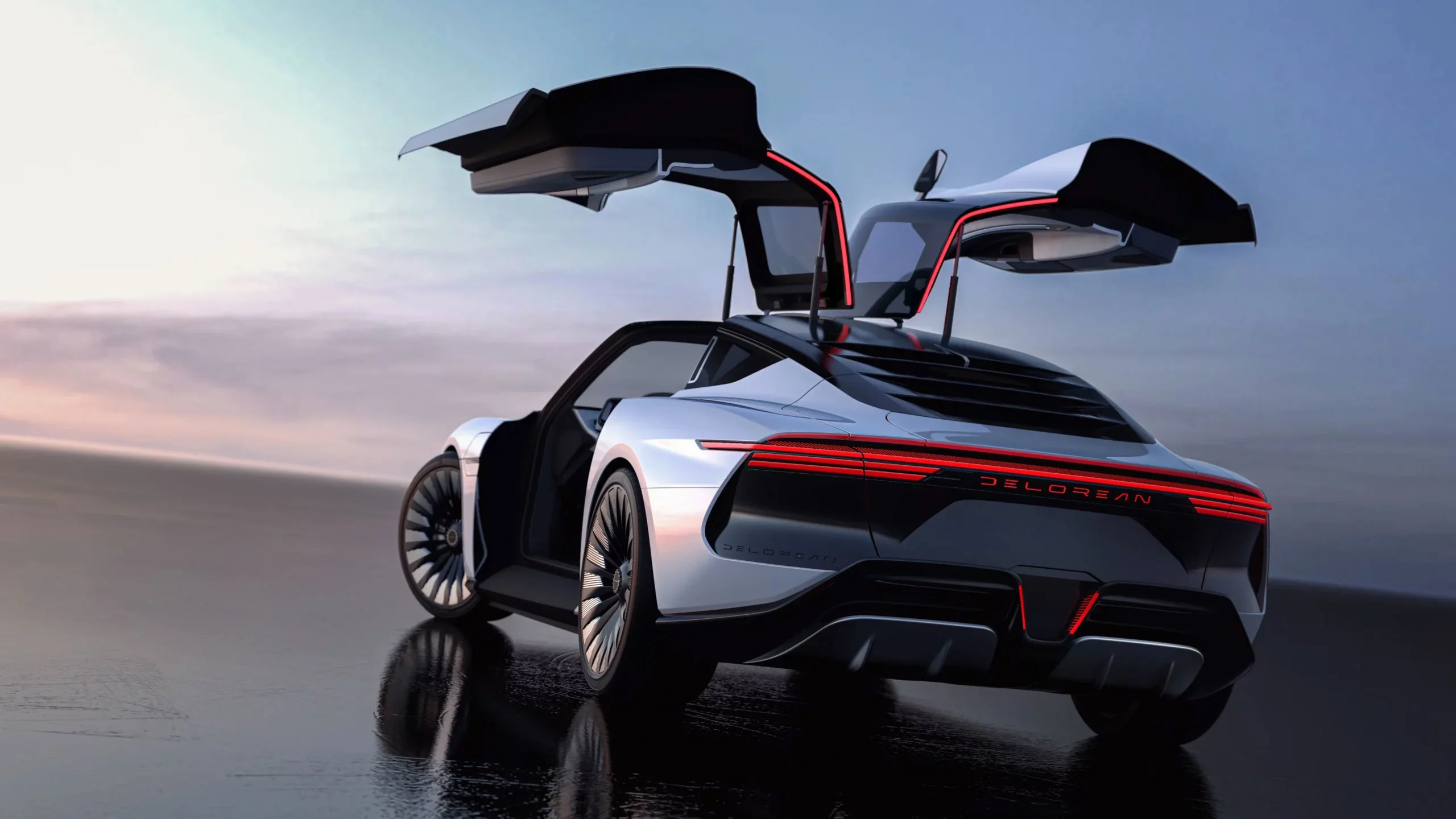 Electric delorean for sale sales