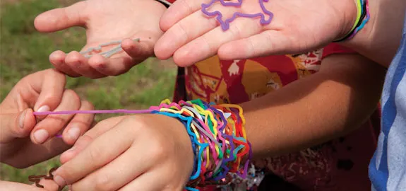 Shaped rubber bands sales