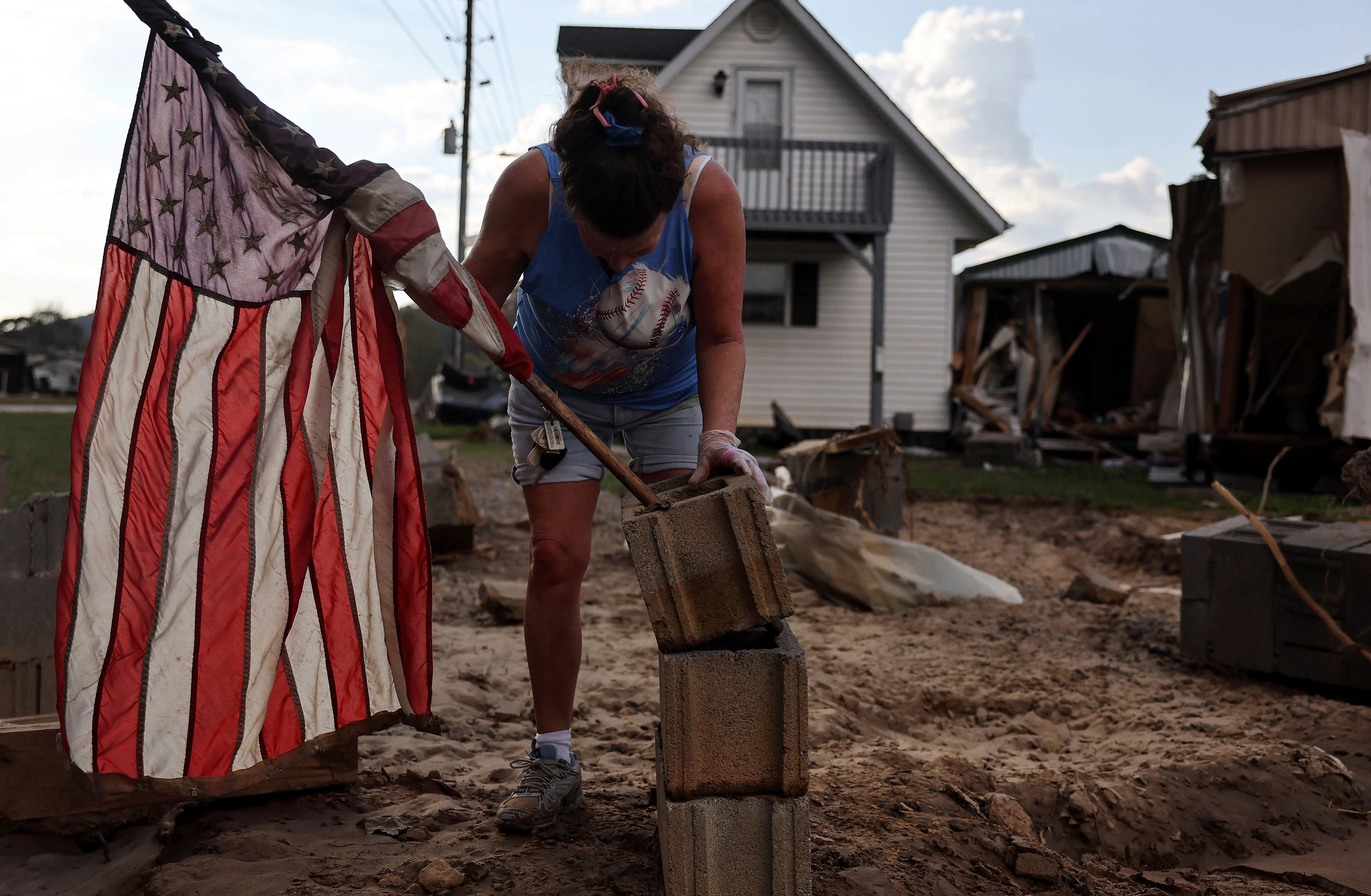 Volunteers Set Up Solar Power In Hurricane Helene Disaster Zone