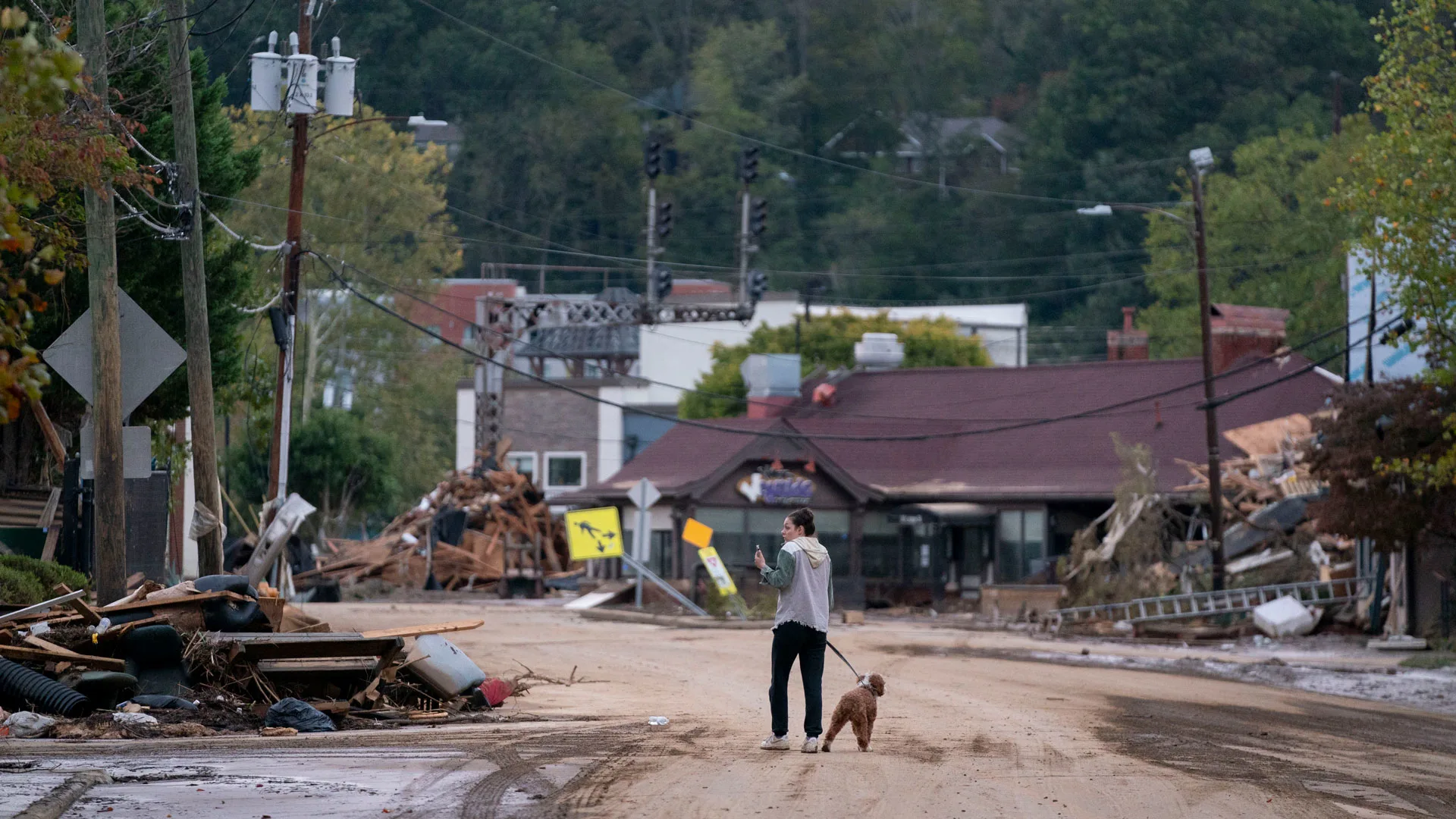 Asheville’s Tourist-Friendly River Arts District Battered by Floods