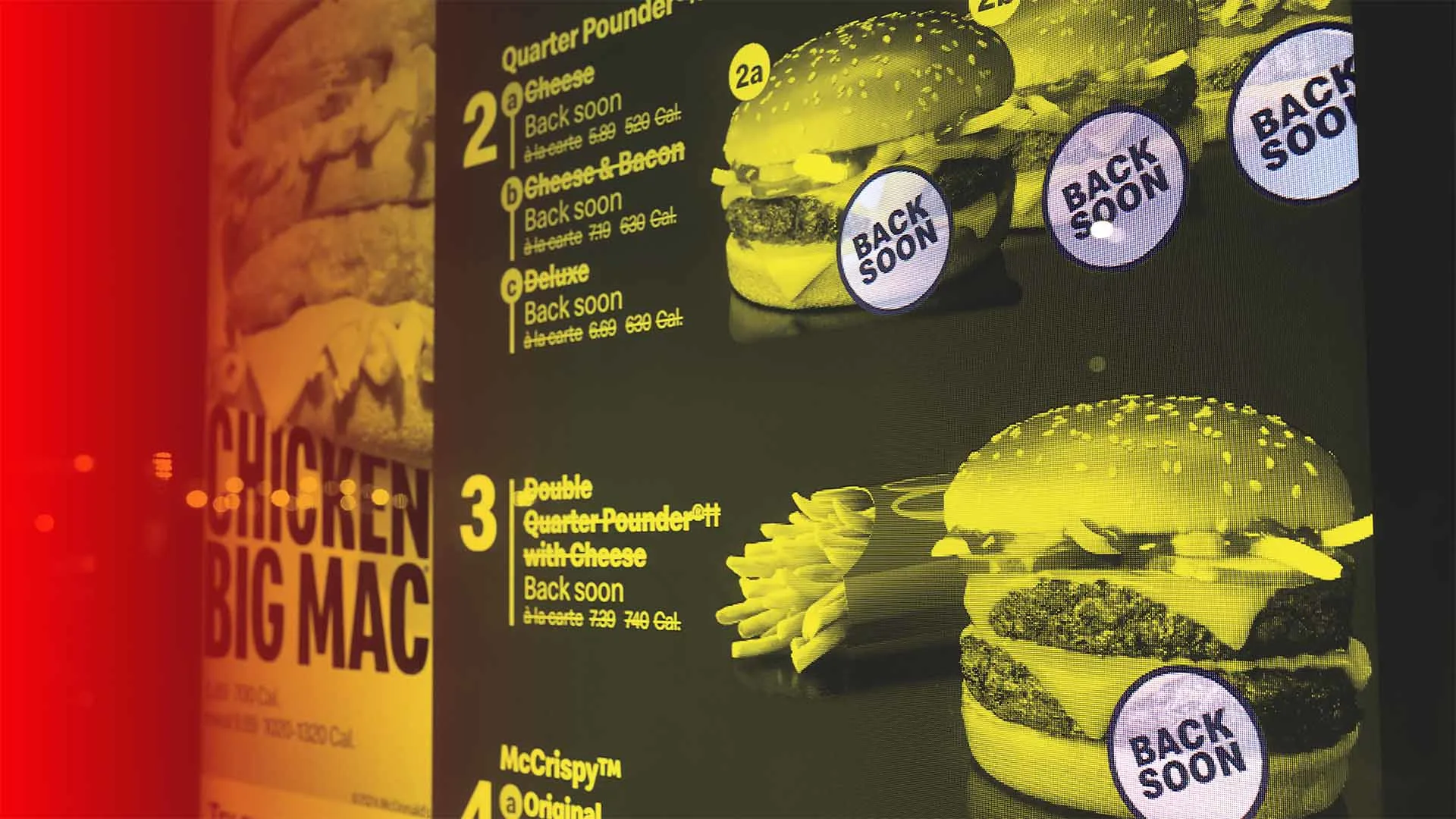 McDonald’s Takes Quarter Pounders Off Menus at 20 Percent of Restaurants After E. Coli Outbreak