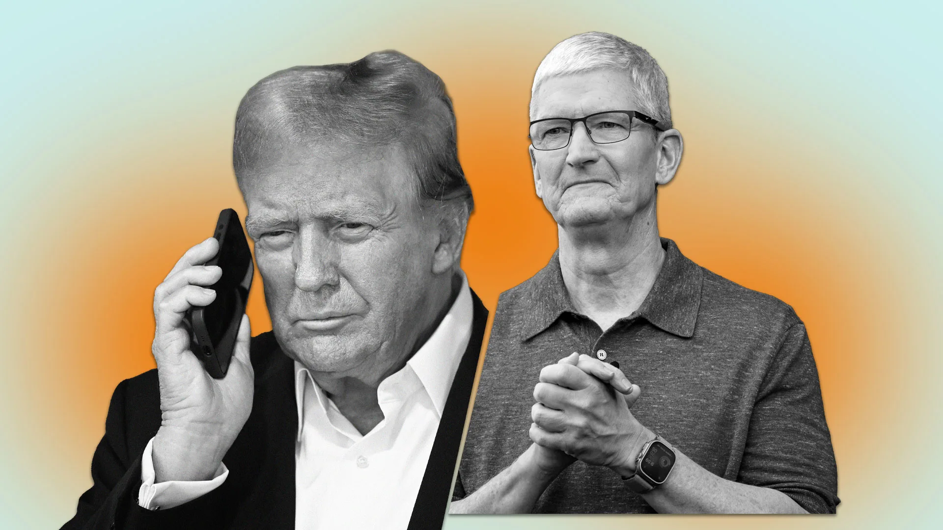 Trump Says Apple CEO Tim Cook Called Him Over EU Fines