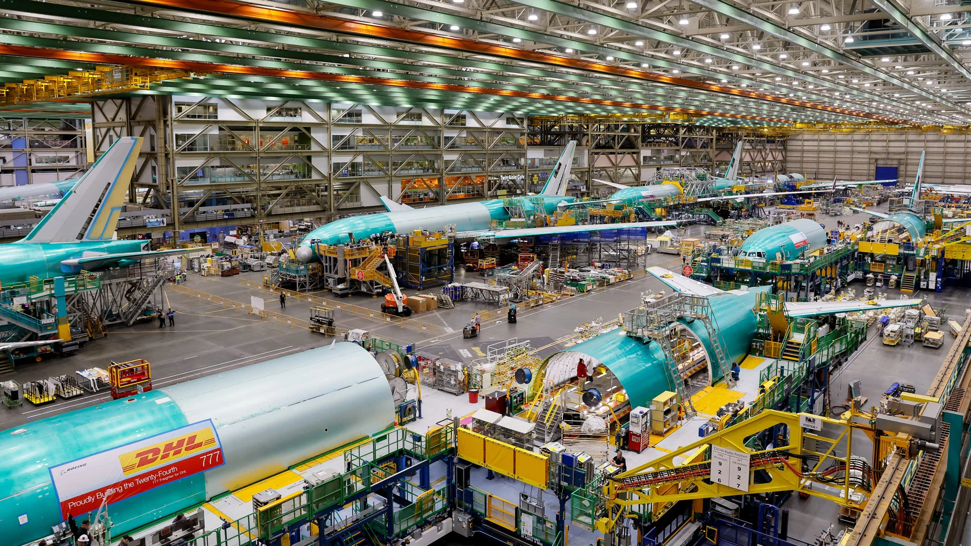 Boeing Says 767, 777 Wide-Body Production Resumes