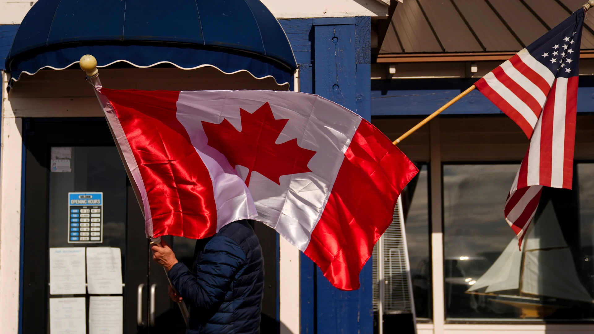 This Quirky Border Town Faces Daily Strains of Trump’s Trade War With Canada