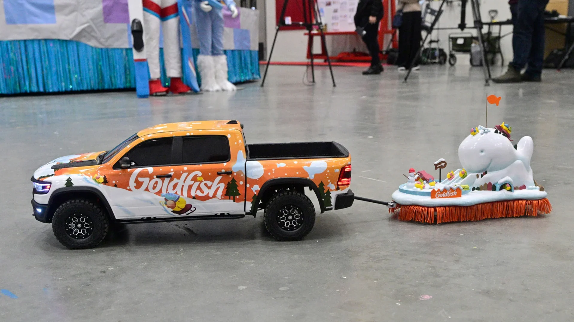How Goldfish Designed That Tiny Float for the Macy’s Thanksgiving Day Parade