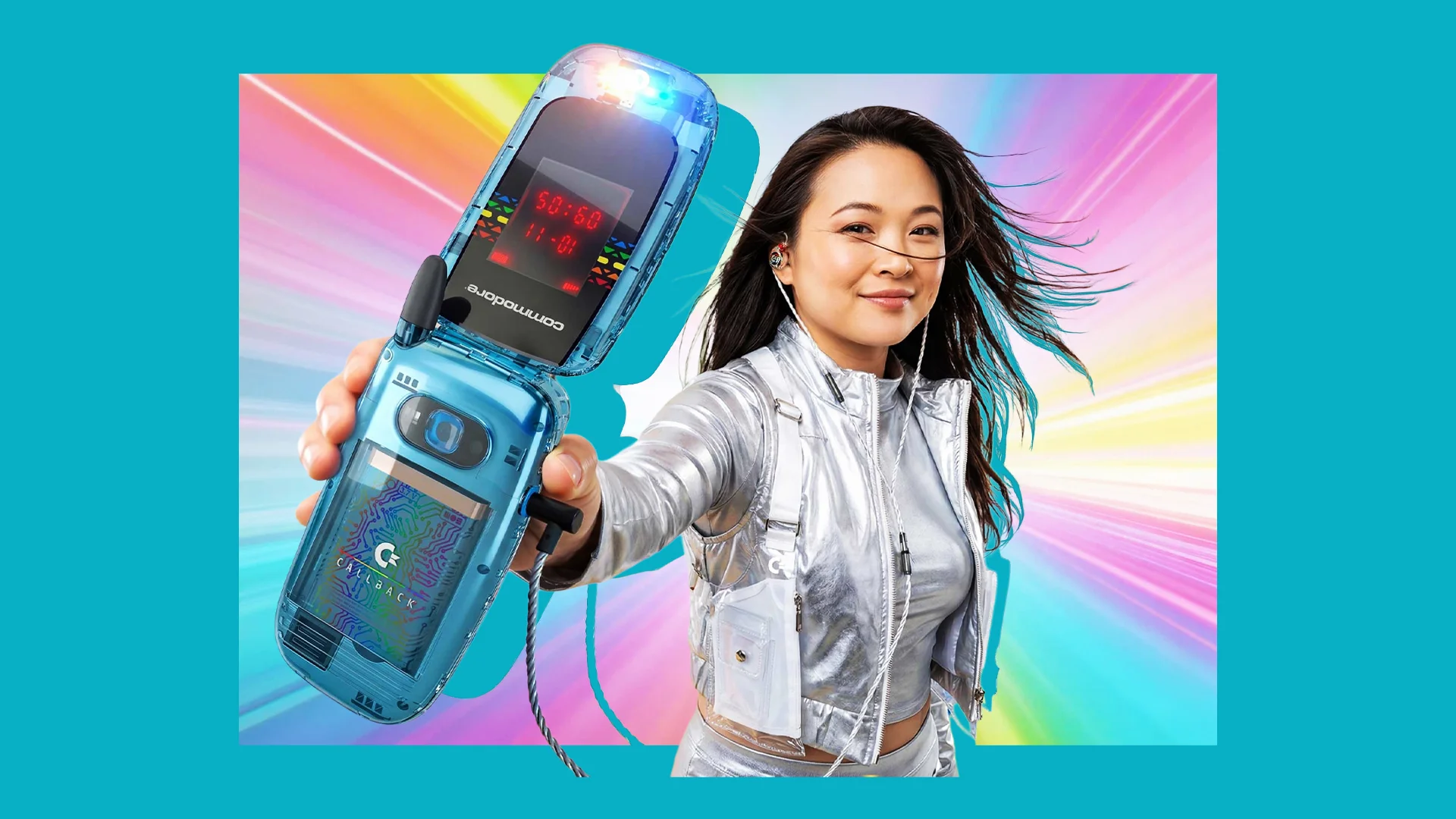 Commodore Unveils New Flip Phone Blending Nostalgia with Modern Screen Time Limit