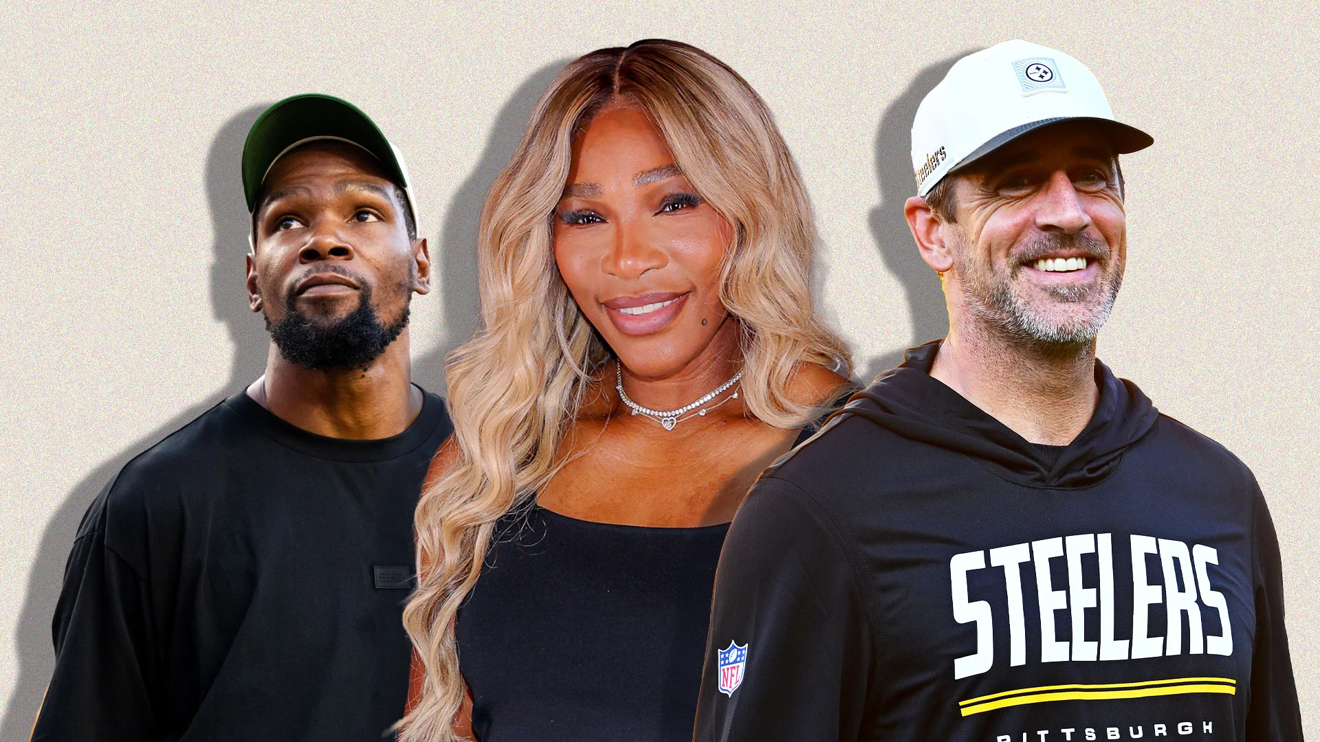 Serena Williams, Kevin Durant, and Aaron Rodgers Have a Business Playbook Beyond Sports