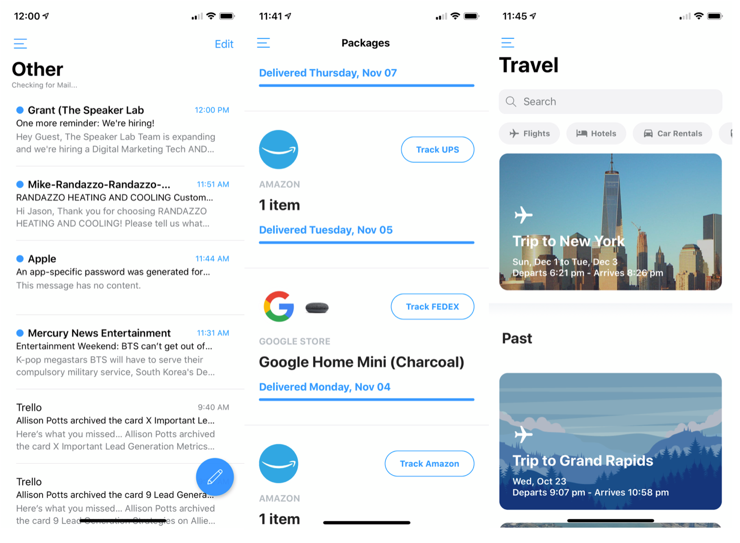 Ios Mail App Examples The 5 Best iPhone Email Apps for Power Users Trying to Stay Productive