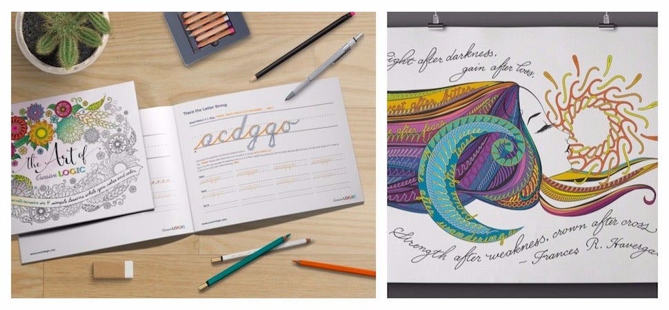 This Coloring Book Can Teach You Cursive in a Fraction of the Time