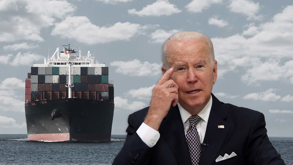 Biden Takes on Inflation, Supply Chain Delays With New Shipping Law ...