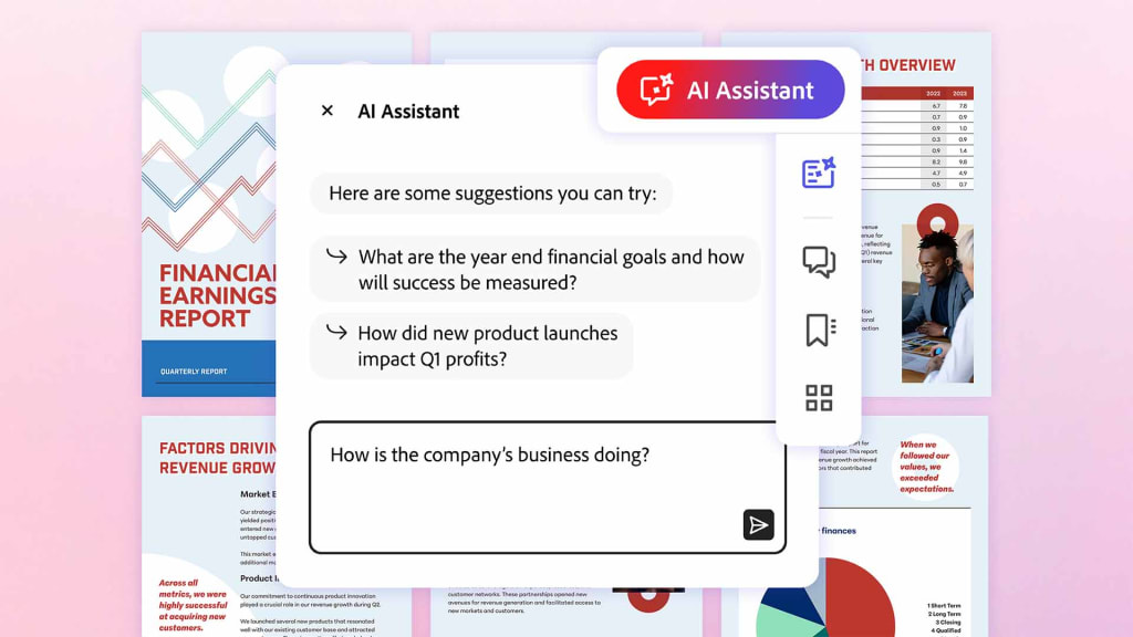 Adobe's PDF-Reading AI Assistant Is Here, But It'll Cost You | Inc.com