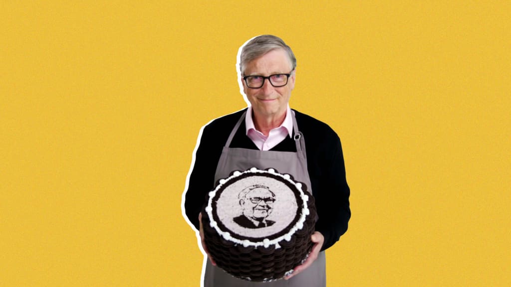 Bill Gates Baked Oreo Cake for Warren Buffett's 90th Birthday, Twitter is  Loving their Friendship - News18