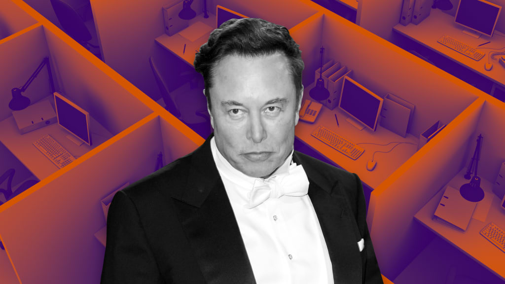 Elon Musk Says Employees Are 'More Productive' in the Office. A New ...