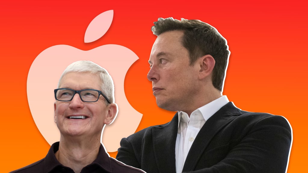 Elon Musk Picked a War With Apple. Tim Cook’s Response is a Stroke of Genius 