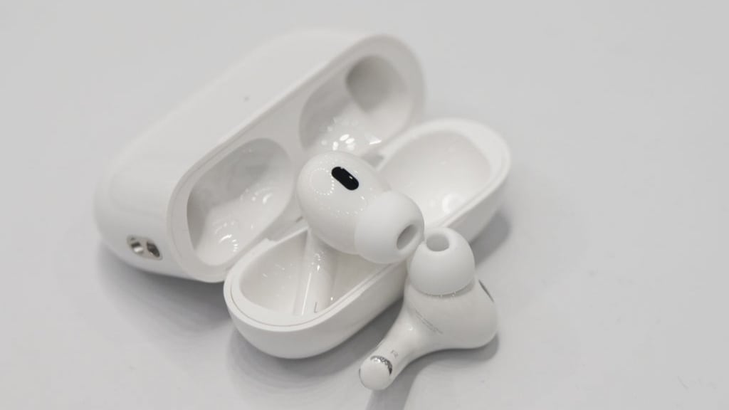 The new AirPods Pro case has a built-in speaker, perfect for the