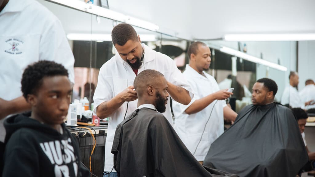 The black barbershop: care beyond hair - WHYY