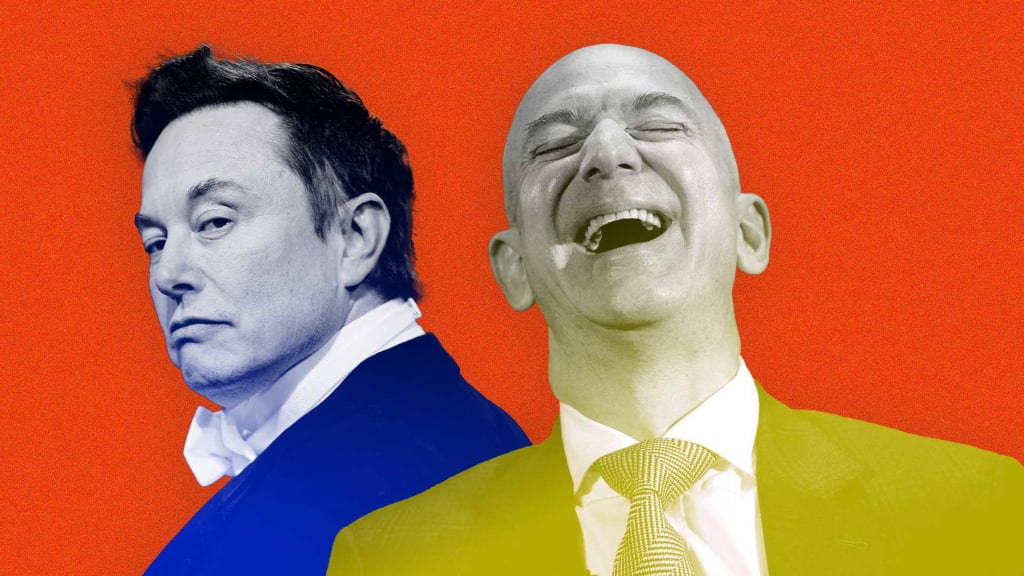 Elon Musk Just Launched a New Feud With Jeff Bezos Using Only 2 Words