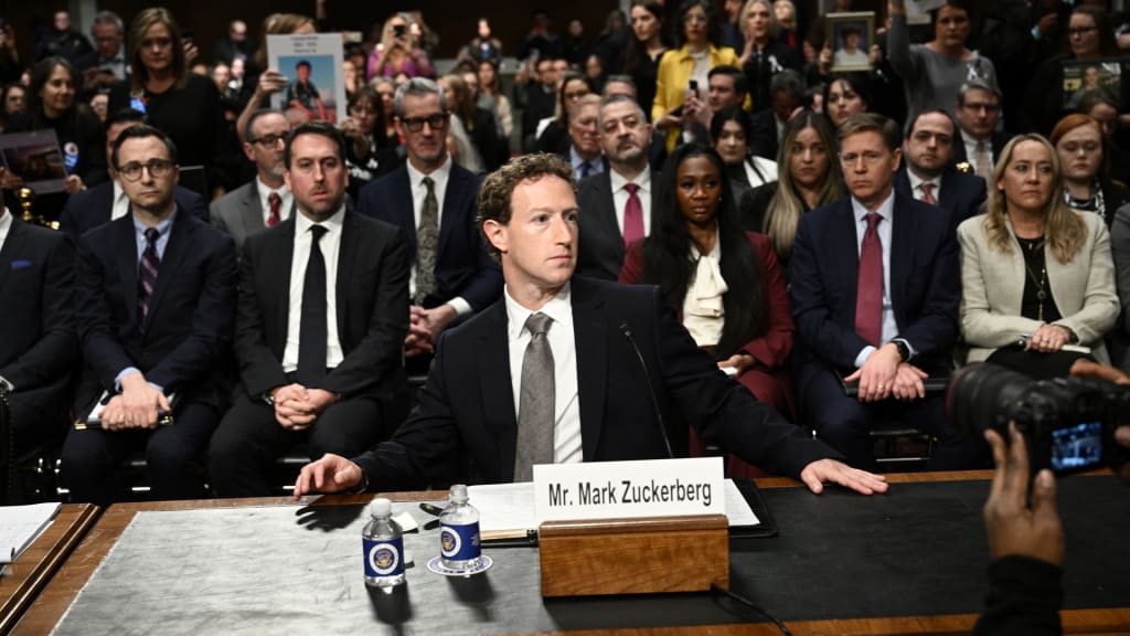 Mark Zuckerberg, Linda Yaccarino, and TikTok's Shou Chew Clash With