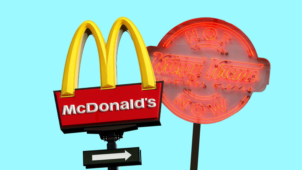 With 3 Short Words, McDonald's and Krispy Kreme Just Made a Brilliant Announcement