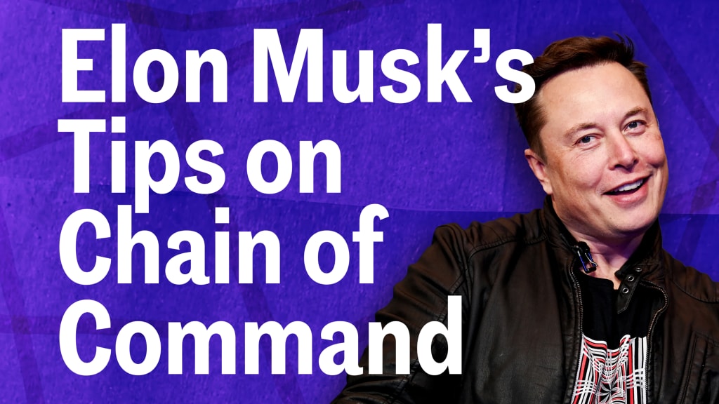 Elon Musk's 3 Tips for Rethinking Your Company's Chain of Command [VIDEO] | Inc.com