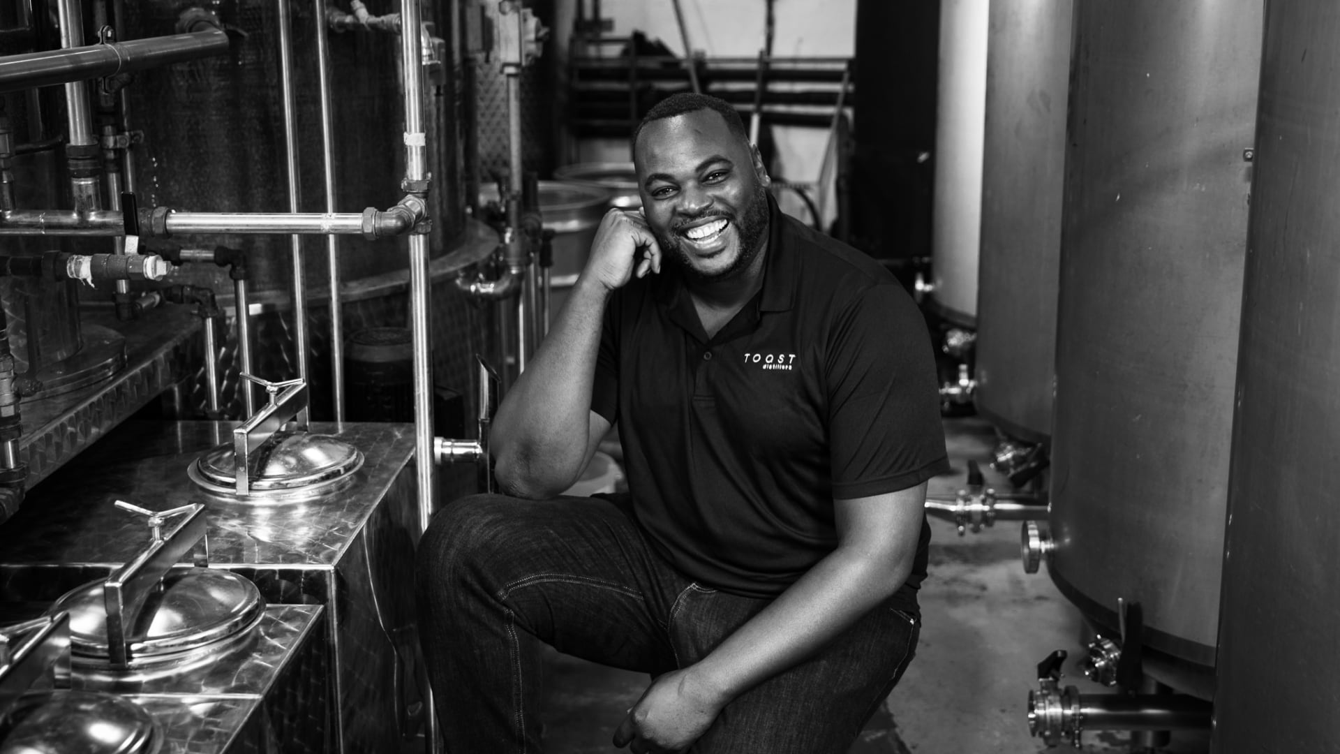 Dieuveny "DJ" Louis, founder and CEO of Toast Distillers.