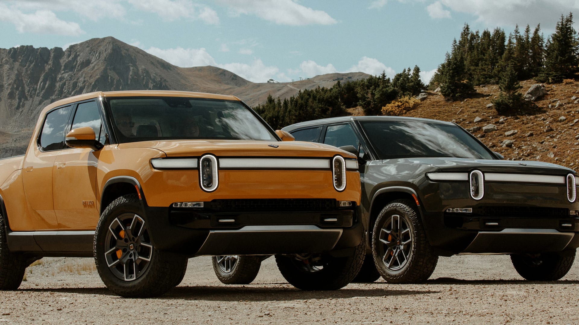 The 2022 Rivian R1T.