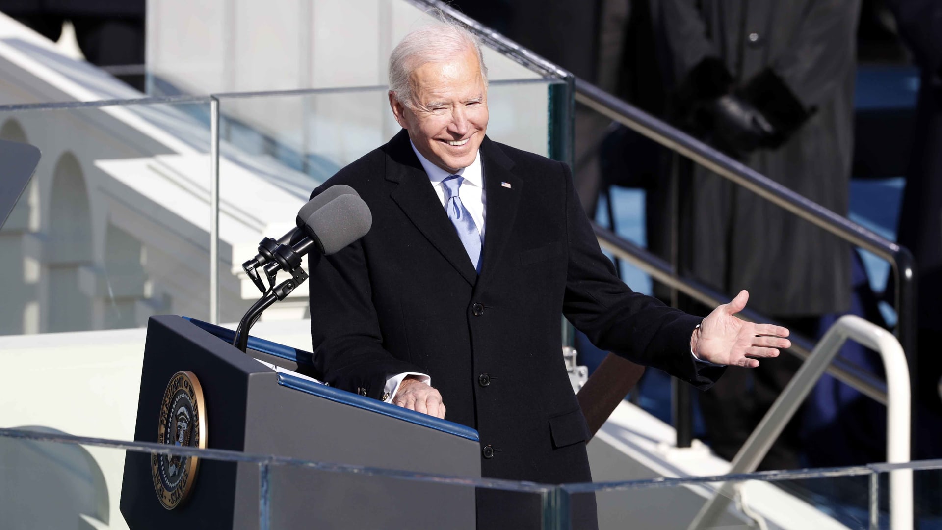 Biden's Inaugural Message: 'This Is Democracy's Day' | Inc.com