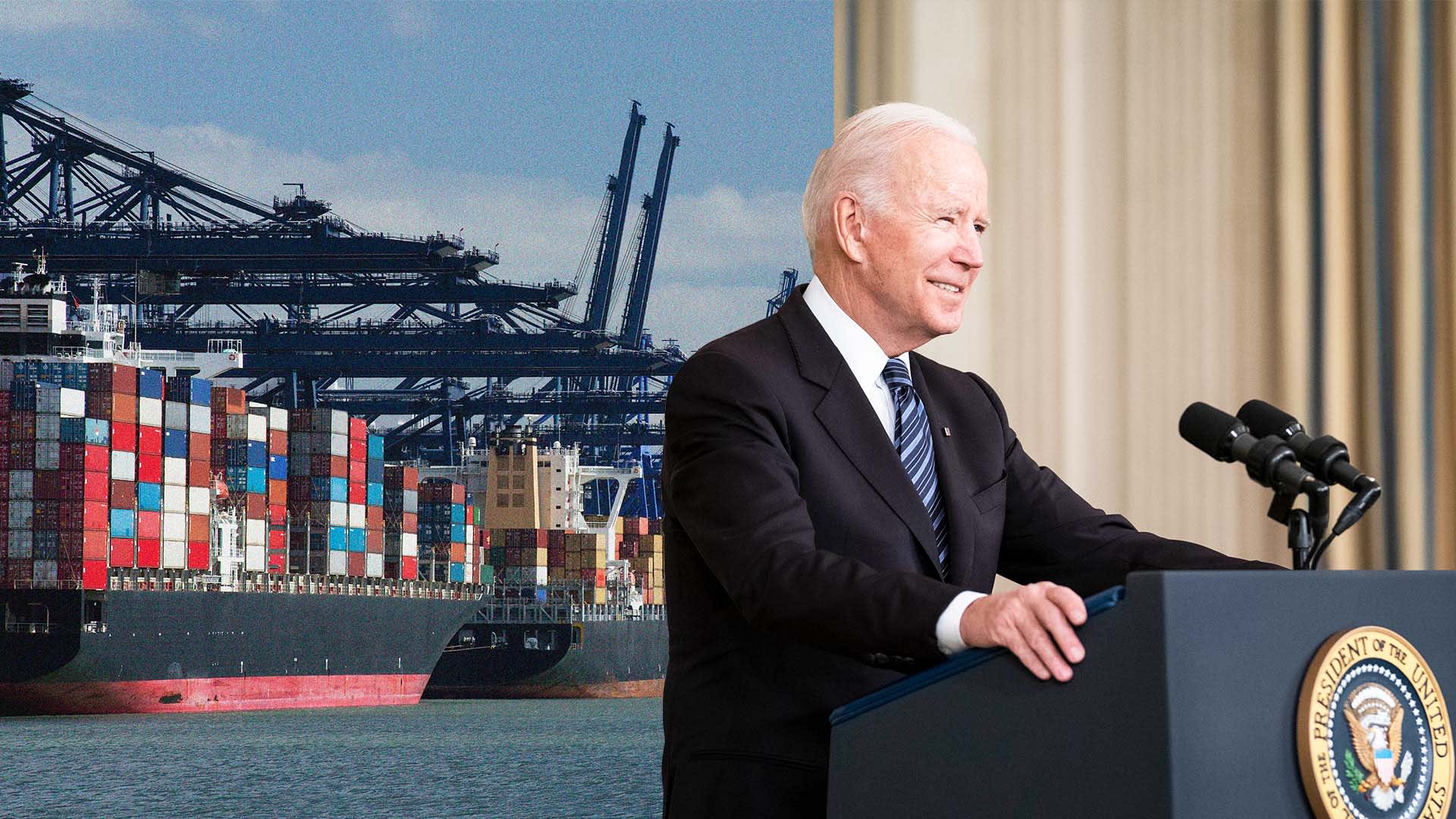 The Nation's Ports and Bridges Are Outdated. Here's Biden's Multibillion-Dollar Plan for Fixing Them