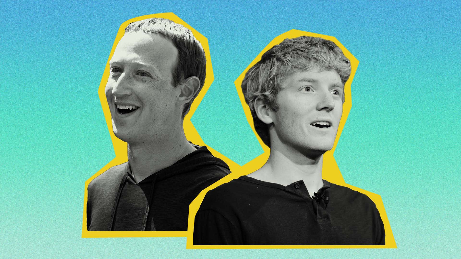 How Mark Zuckerberg and Stripe Co-Founder Patrick Collison Choose Whom to Work With