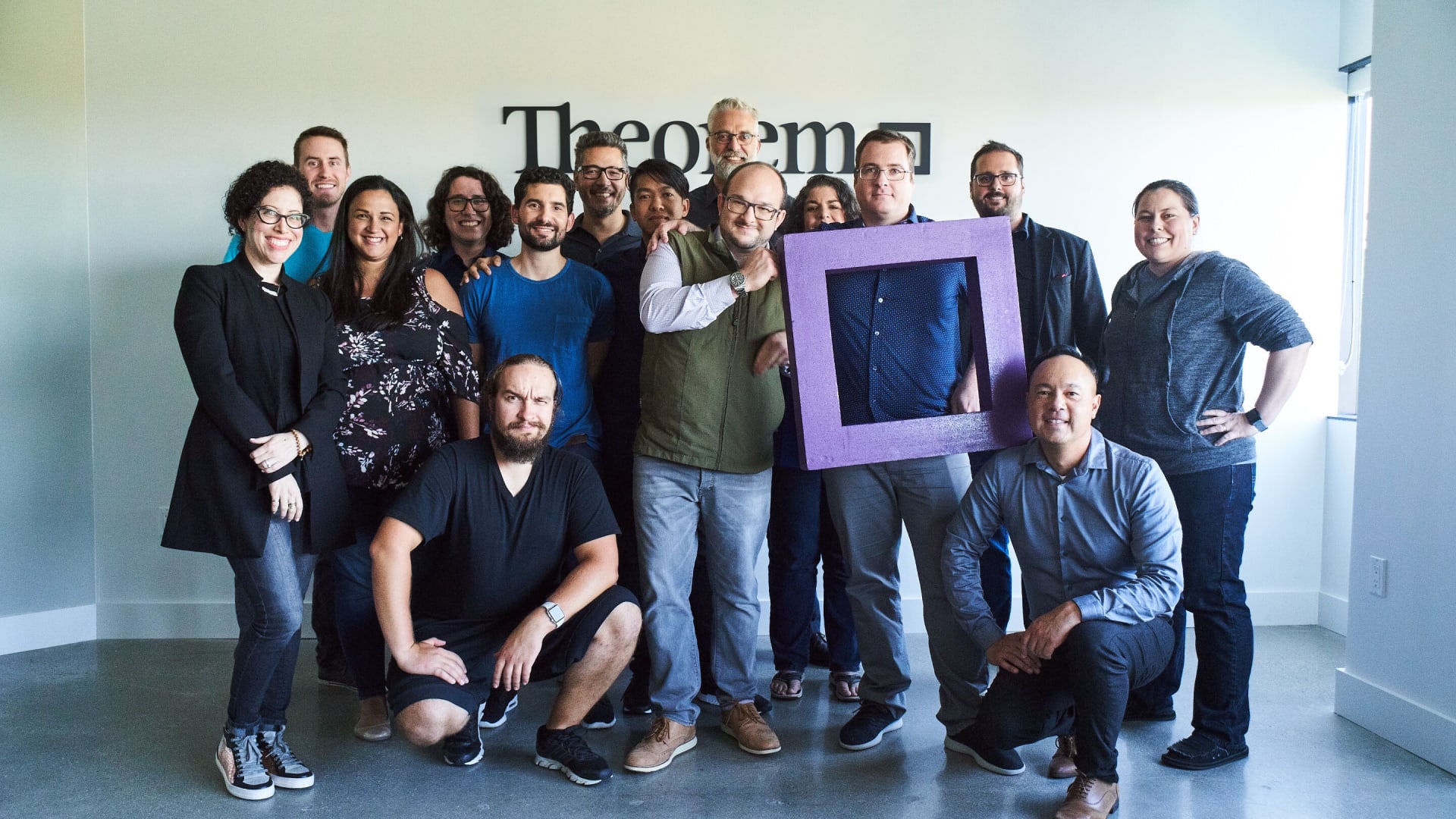 Theorem team members at their Los Angeles headquarters