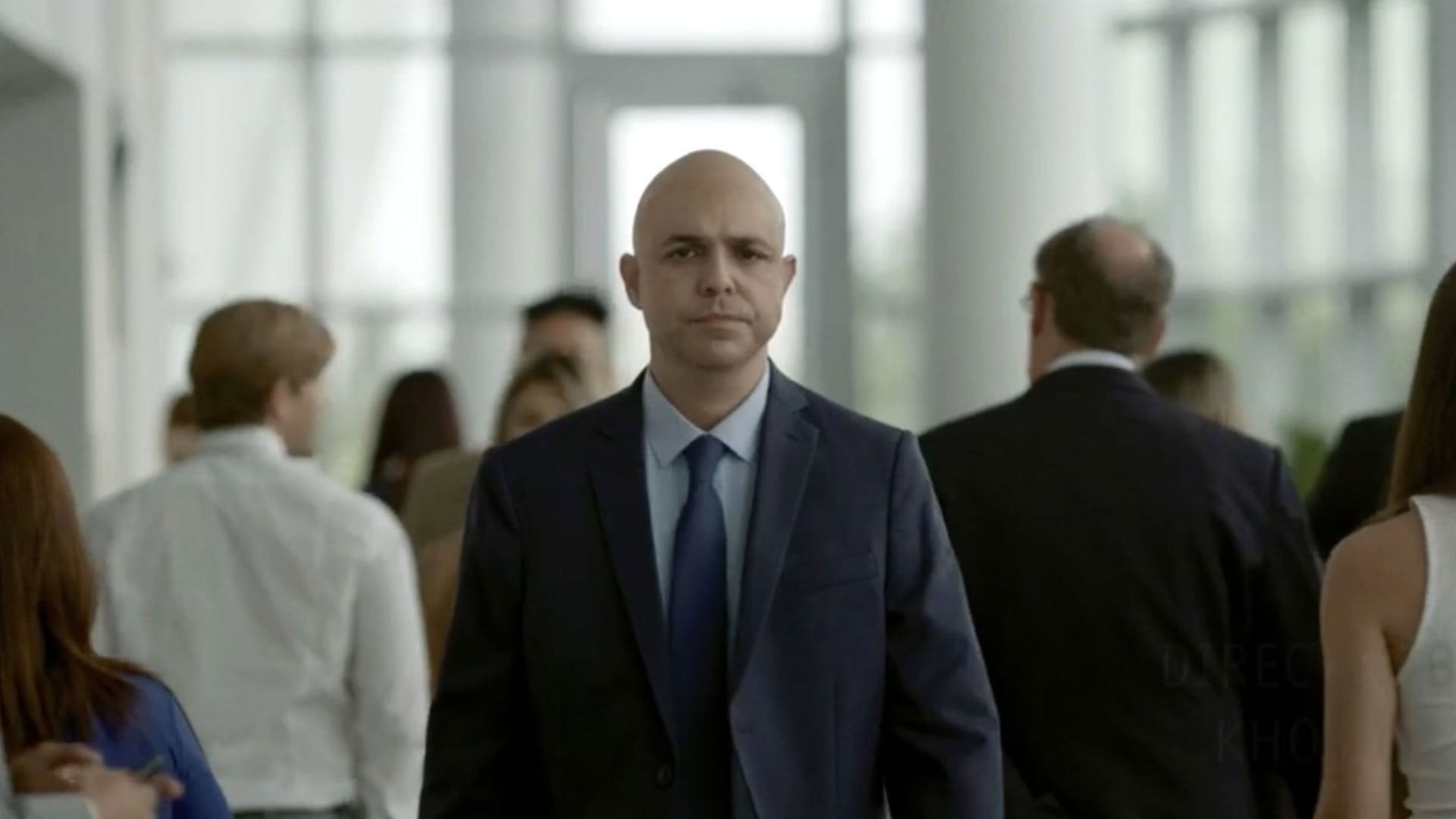 Armando Gutierrez as Jeff Bezos in the film "Bezos."