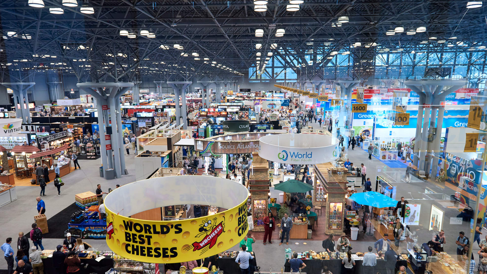 A view of the Summer Fancy Food Show in New York City.