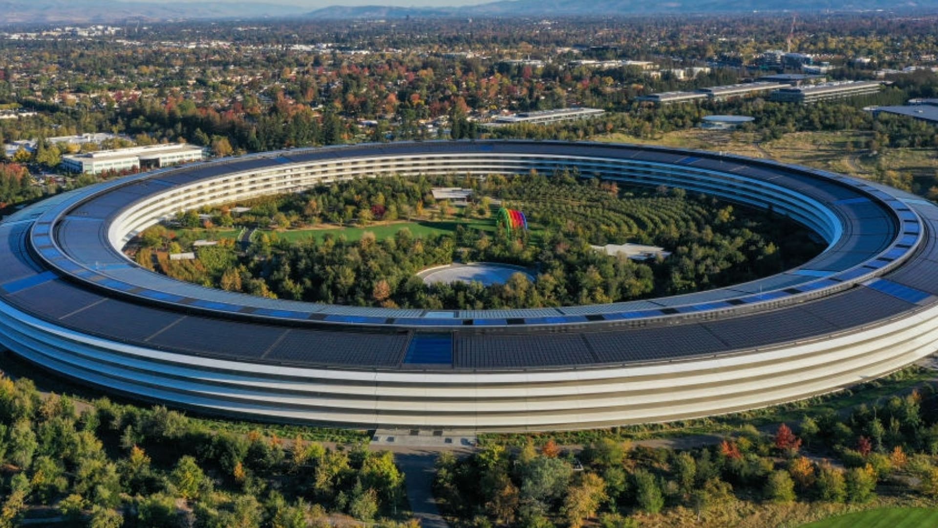 Apple's headquarters, in Cupertino, California.