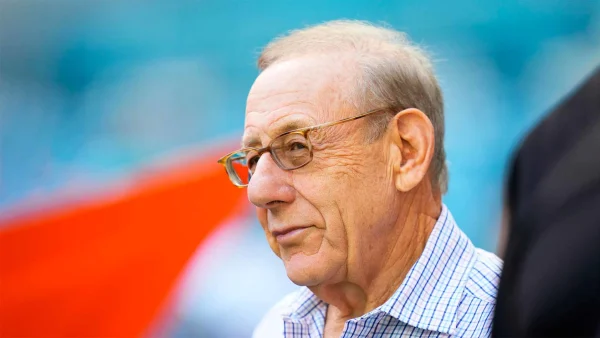 Miami Dolphins owner Stephen Ross in Miami Gardens, Florida.